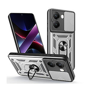 POCO X8 Pro �P�[�X �ϏՌ� POCO X8 Pro Max �J�o�[ ���� �V���I�~ POCO X8 �v�� �J�o�[ POCO X8 �v�� �}�b�N�X �P�[�X �����Y�ی� �����O�t�� �����O���w�ɒʂ����Ƃŗ����h�~ �Ռ��ɋ��� TPU&PC 2�d�\�� ��