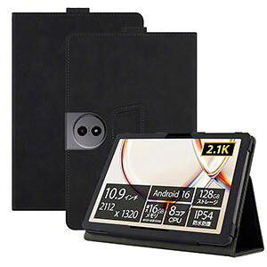 TCL TAB A1/TAB A1 NXTPAPER �P�[�X �ϏՌ� �J�o�[ 11�C���` PC+PU���U�[ �����₷�� �o���h�t�� �Ў�Ŏ����đ��삵�₷�� �֗����̍��� �X�^���h�@�\ �Ў葀�� ����� �y�����[ �l�C �������� ������