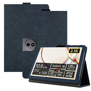 TCL TAB A1/TAB A1 NXTPAPER �P�[�X �ϏՌ� �J�o�[ 11�C���` PC+PU���U�[ �����₷�� �o���h�t�� �Ў�Ŏ����đ��삵�₷�� �֗����̍��� �X�^���h�@�\ �Ў葀�� ����� �y�����[ �l�C �������� ������