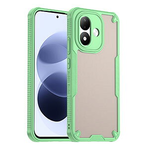 Redmi Note 17/Note 17 Pro/Redmi Note 17 Pro Max 5G �P�[�X �ϏՌ� �J�o�[ �N���A�}�b�g�d�l TPU+PC�f�� �J�o�[ Redmi Note 17 Pro 5G �w�ʃJ�o�[ �Ռ��h�~ �l�C �������� ������� �V���I�~ ���b�h�~�[ �m�[�g17�v