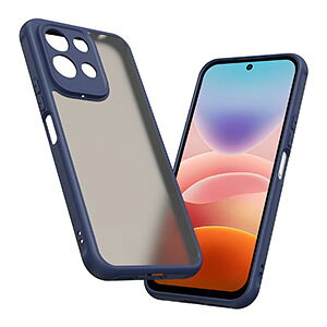 Xiaomi Redmi 17 4G �P�[�X �ϏՌ� �J�o�[ �N���A�}�b�g�d�l ����ق��肩���� TPU+PC�f�� �w�ʃJ�o�[ CASE �X�g���b�v�z�[���t�� �Ռ��h�~ �J�b�R���� �l�C �������� ������� �V���I�~ ���b�h�~