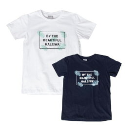 南国ハワイアンテイスト HALEIWA ハレイワロゴTシャツ ホワイト ネイビー メンズ レディース 半袖 9538833 9538835 かわいい おしゃれ カジュアル