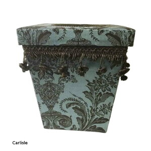 アメリカ 発の ヨーロピアン ゴージャス エレガント Jennifer taylor ジェニファーテイラー フリンジ ダストボックス カルトナージュ ゴミ箱 おしゃれ オシャレ かわいい 雑貨