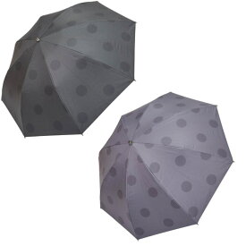 北欧ブランド ビッグドット柄 折り畳み 長傘 晴雨兼用傘 アンブレラ レディース インポート おしゃれ かわいい 水玉 20代 30代 40代 50代 ブラック グレー UV紫外線対策 熱中症予防 日傘 雨傘 折りたたみ