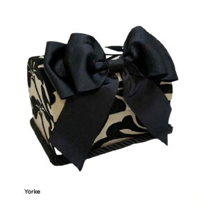 アメリカ 発の ヨーロピアン ! ゴージャス エレガント ♪J ennifer taylor ジェニファーテイラー リボン カルトナージュ 小物入れ ケース ふた付き おしゃれ オシャレ 可愛い かわいい 雑貨 ふた