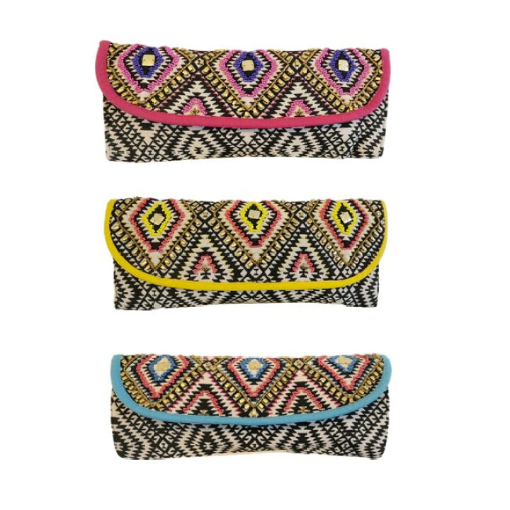 楽天市場】swarajスワラージ 幾何学柄にビーズ刺繍♪華やかパイピング  