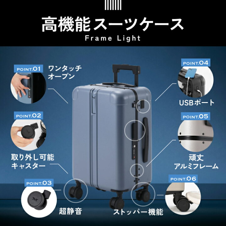 楽天市場】【予備キャスター付属】 ワンタッチ開閉 フレームタイプ 