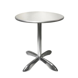 ALUMINUM ROUND TABLE 60 �A���~�j�E�� ���E���h �e�[�u�� 60 �X�܏Y�� �K�[�f�� DULTON �� �_���g�� F19-0002