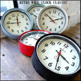 S426-207 RETRO WALL CLOCK レトロ ウォール クロック ウォールクロック WALL CLOCK 時計壁掛け 時計/レトロ クラシック アンティーク インテリア 北欧 ダルトン/DULTON S426-207