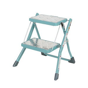 100-271GG FOLDING 2-STEPS LADDER GRAY GREEN �A�C�A���e���r�� �t�H�[���f�B���O2�X�e�b�v �r�� Stool �X�c�[�� �K�[�f�j���O �X�ܓ����Y�� �r�� �X�ܔ��i DULTON �_���g�� �������� 100-271GG
