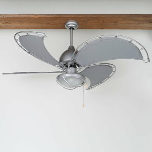 �������� SINGLE SPIN CANVAS BLADES GRAY �V���O�� �X�s�� �L�����o�X �u���[�h ��^�̕z�H���g�����V�[�����O�t�@�� ���^���b�N canvas-blades-fan FAN �t�@�� �T�[�L�����[�^�[ ��@ �G�R �X�܏Y�� �X