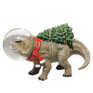 送料無料 DINOGLOBE TRICERATOPS ダイナグローブ トリケラトプス ハンドメイド 可愛らしい スノーパウダ…