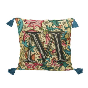 JACQUARD CUSHION CUSHION �N�b�V���� �r���e�[�W ���g�� �A���e�B�[�N RNZ-0820 �_���g�� DULTON