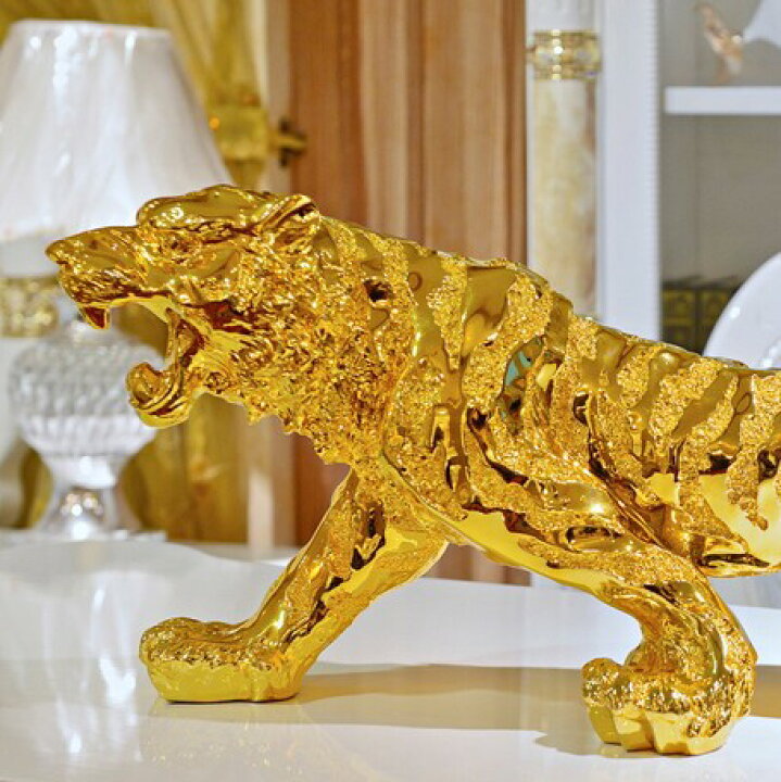 楽天市場】タイガー 30cm 送料無料 tiger TIGER 虎 置物 風水 虎の置物 