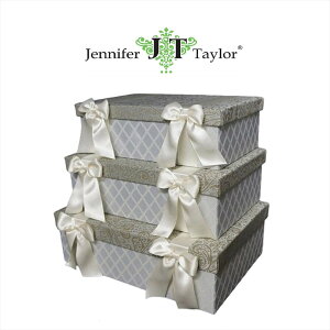 ジェニファーテイラー ボックス 3ヶセット 3個 小物入れ 収納 おしゃれ Swanson Jennifer Taylor