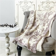 【5％OFFクーポン｜6日0時〜11日1時59分までの期間限定】トワルドジュイ マルチカバー Toile de Jouy 100…