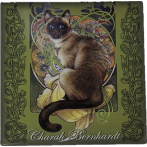 【5%OFFクーポン|24日20時〜27日 9時59分までの期間限定】フランス製☆キャット☆マグネット おしゃれ かわいい クラシック 高級 猫 猫グッズ