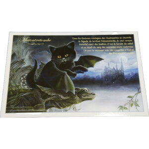 セブリーヌキャット フランス製 キャット ポストカード 猫 ネコ はがき 絵葉書 絵はがき 絵ハガキ おしゃれ かわいい 猫 猫グッズ