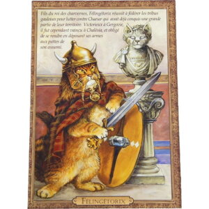 セブリーヌキャット フランス製 キャット ポストカード 猫 ネコ はがき 絵葉書 絵はがき 絵ハガキ おしゃれ かわいい 猫 猫グッズ