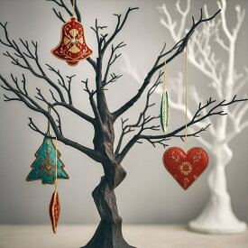 クリスマス ブランチツリー Lサイズ 約62×54×高さ80cm 北欧 クリスマスツリー ヌードツリー 飾りなし おしゃれ 可愛い オーナメント無し