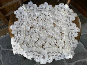 floral ribbon テーブルセンター 40x40 おしゃれ かわいい ギフト プレゼント