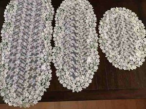 crystal marguerite テーブルセンター M 35x90cm おしゃれ かわいい ギフト プレゼント