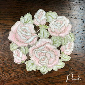 選べる3色展開 コースターall embroidery rose2 おしゃれ かわいい クラシック 高級 即日発送 ギフト プレゼント ラッピング無料