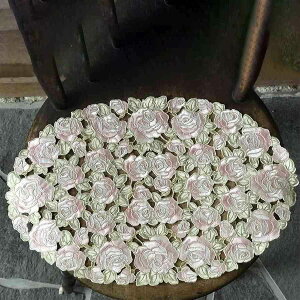 テーブルセンター 30x90cm all embroidery rose2 おしゃれ かわいい クラシック 高級 即日発送