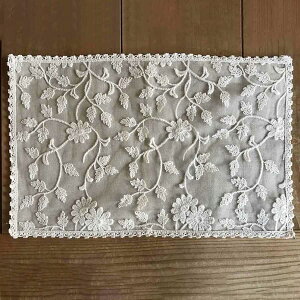 �y5��OFF�N�[�|���b6��0���`11��1��59���܂ł̊��Ԍ���zCotton Flower interior �e�[�u���Z���^�[ 25x40cm ������� ���킢�� �M�t�g �v���[���g
