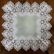 ブリヤントリケンシリーズ ドイリーレース 30×30cm 花瓶敷き 敷物 おしゃれ かわいい ギフト プレゼント