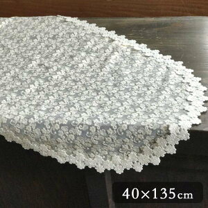 cotton tulle �e�[�u���Z���^�[ 40x135cm ������� ���킢�� �M�t�g �v���[���g