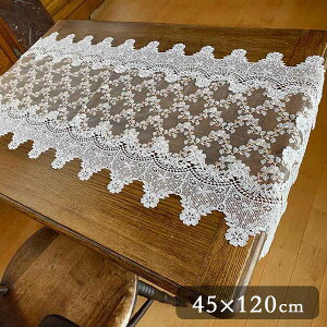 �y5��OFF�N�[�|���b9��20���`16��1��59���܂ł̊��Ԍ���zrose the flrur �e�[�u���Z���^�[ ���[�Y�e�t���[���V���[�Y 45x120cm 2�T�C�Y�W�J