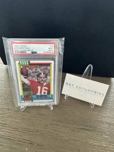 1990 Topps #13 �W���[�E�����^�i �Ɛӎ������� �T���t�����V�X�R�E�t�H�[�e�B�i�C�i�[�Y PSA 9 (ST) �~���g