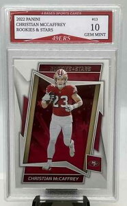 2022 Panini Christian McCaffrey San Francisco 49ers Rookies & Stars Gem Mint 10!