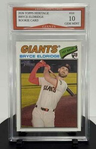 2026 Topps Heritage �u���C�X�E�G���h���b�W �T���t�����V�X�R�E�W���C�A���c ���[�L�[�J�[�h #310 �W�F���~���g 10