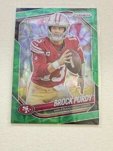 2025 Panini Prizm Brock Purdy Green Scope Prizm /75 �T���t�����V�X�R 49ers No. 255