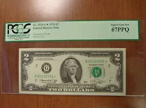 1976�N $2 G �V�J�S�A�M������s�X�^�[�m�[�g PCGS 67 PPQ �ɏ�̕�� �V�i ���J���B
