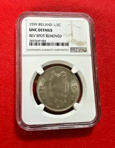 1959 �A�C�������h 1/2 �N���E�� NGC UNC �̏ڍ� REV �X�|�b�g���폜����܂���