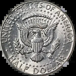 1964-D �P�l�f�B �n�[�t�_���[ �~���g �G���[ ���o�[�X �X�g���b�N �X���[ NGC UNC �ڍ�