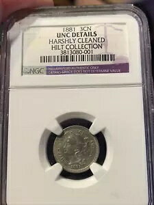 1881 THREE �Z���g�s�[�X �j�b�P�� �` NGC �O���[�h UNC �ڍ� �`