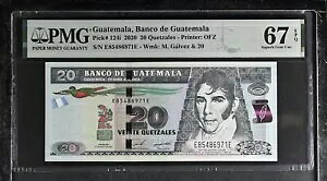 �O�A�e�}�� 20 �P�c�@���X 2020 P 124 i Superb Gem UNC PMG 67 EPQ TOP POP