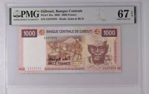 �W�u�` 1000 �t���� 2005 P 42 a ?�f���炵����� UNC PMG 67 EPQ?