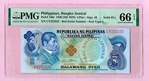 �t�B���s�� 2 PISO P159c 1949 �\���b�h 2 CY 222222 GEM UNC PMG 66 EPQ (TK16 625)