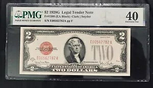1928G $2 �@��ʉݎ��� - PMG EF40 - FR1508 - Clark/Snyder
