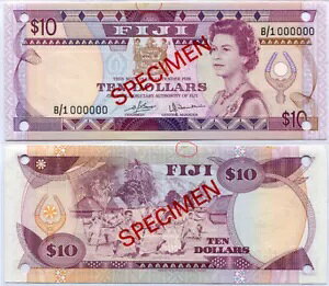 �t�B�W�[ 10 �h�� ND 1980 P 79s2 �W�{ B/1 000000 UNC �g�[���t��