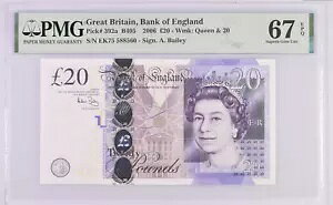 �C�M���X 20 �|���h 2006 P-392a PMG 67 EPQ Superb Gem Unc.