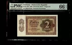1948 �h�C�c DDR 2 �}�[�N���� PMG 66 UNC �W�F��