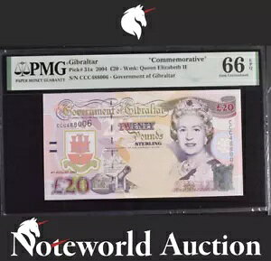�W�u�����^���L�O 20 �|���h 2004 P 31a UNC PMG 66 EPQ
