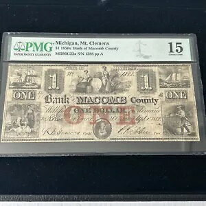 SASA 1858 $1 �~�V�K���B�}�R���S�}�E���g�N�������X��s PMG F15