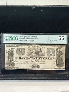 SASA 1830s ���V���g����s $1 �~�V�K���B�A�i�[�o�[ PMG Au55